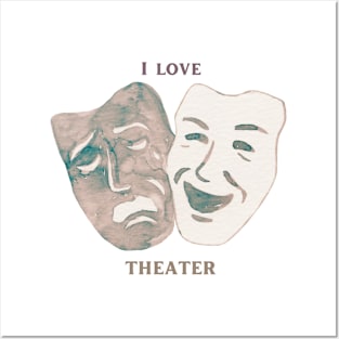 Theater  artist lovers Posters and Art